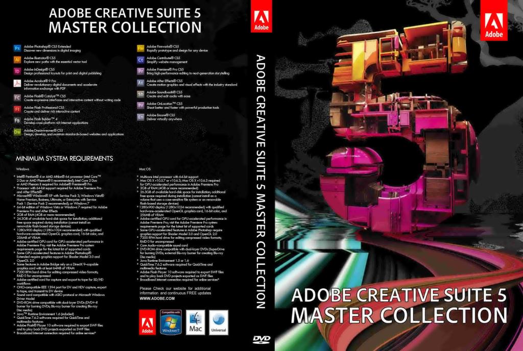 Adobe CS 5.5 Master Collection Suite procurio na torrente!