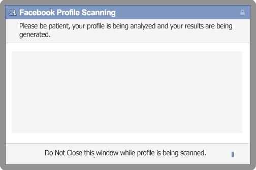 LAŽNA SLIKA ZA PROFILE SCAN