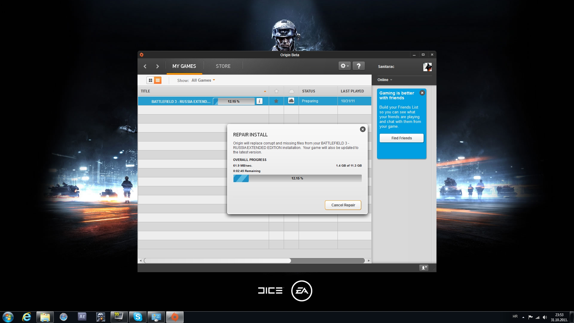 Battlefield3Reinstall Battlefield3Reinstall