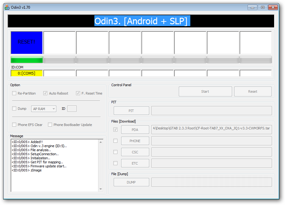 How To Root Samsung Galaxy Tab P1000 Running Google Android 2.3.3 Gingerbread