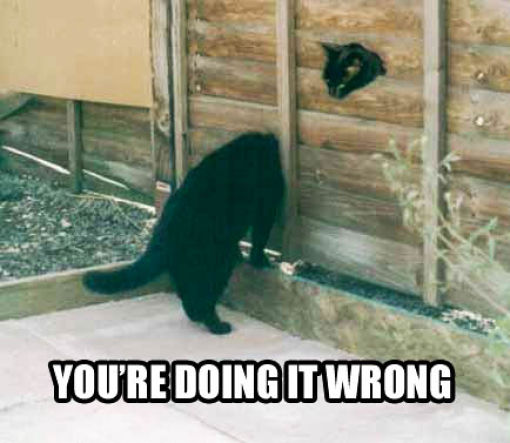 Hilarious Your'e Doing It Wrong Posters Hilarious Your'e Doing It Wrong Posters